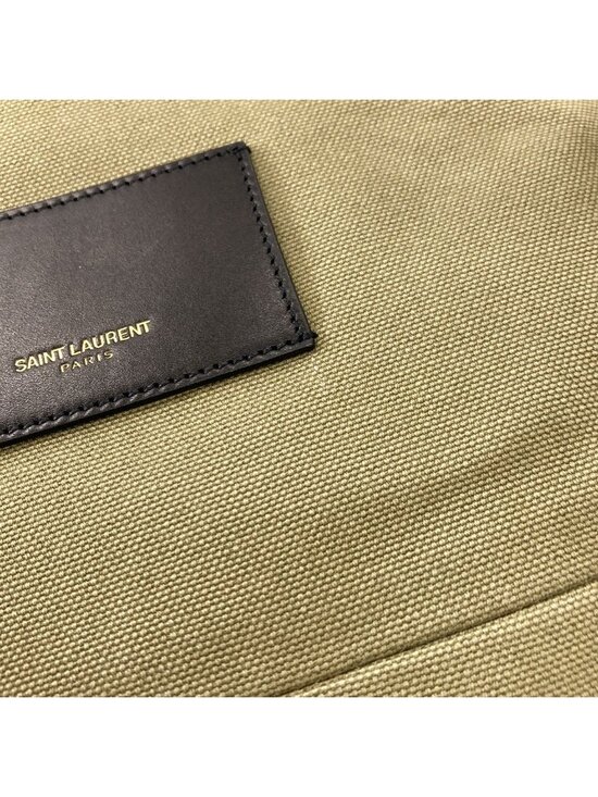 Saint Laurent Logo Backpack Canvas main image 7